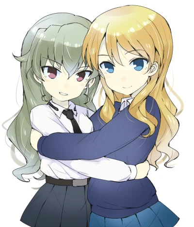 Czokolad - #randomanimeshit #girlsundpanzer #darjeeling #anchovy #schoolgirl @Nyankov