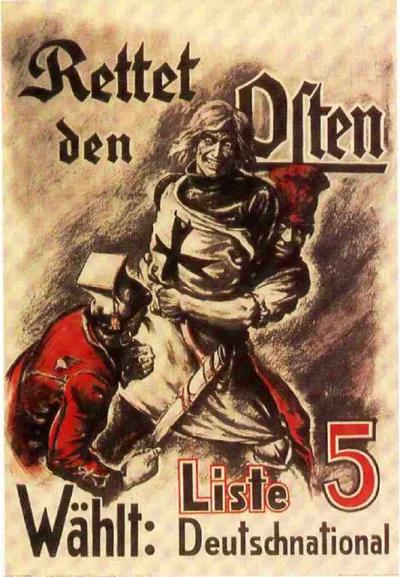 myrmekochoria - Plakat Deutschnationale Volkspartei (Niemiecka Partia Nacjonalistyczn...