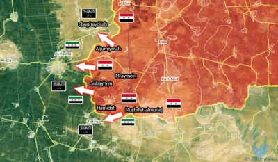 60groszyzawpis - Wygląda na to, że po kilku dniowej stagnacji na froncie wokół Aleppo...