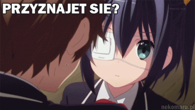 Rukashiu - #randomanimeshit #gif #chuunibyoudemokoigashitai #rikkatakanashi #yuutatog...