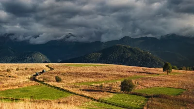 HulajDuszaToLipa - "Dwa światy" - zdjęcie z Bachledzkiego Wierchu. Jako ciekawostkę d...