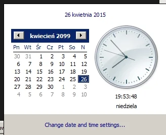 Tobruk - To dziwne, ale dopiero gdy spojrzałem na kalendarz Windowsa z roku 2099 roku...