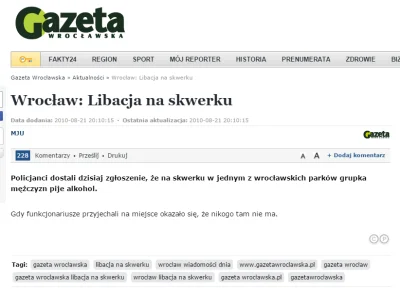 MiejscaWeWroclawiu - Za niecały miesiąc mija 8 lat od pamiętnej libacji... ( ͡° ͜ʖ ͡°...