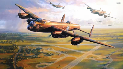 d.....4 - Avro Lancaster 

#art #samoloty #Avro