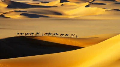 N.....i - Jakby wyglądał krajobraz Sahary gdyby został usunięty z niej cały piasek. C...