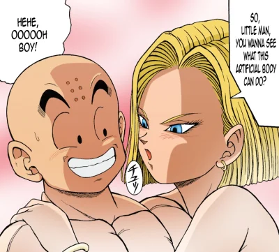 kokainowygrzmot - Nawet ten łysy kurdupel ma taką loszkę ;;

#tfwnogf #dragonball