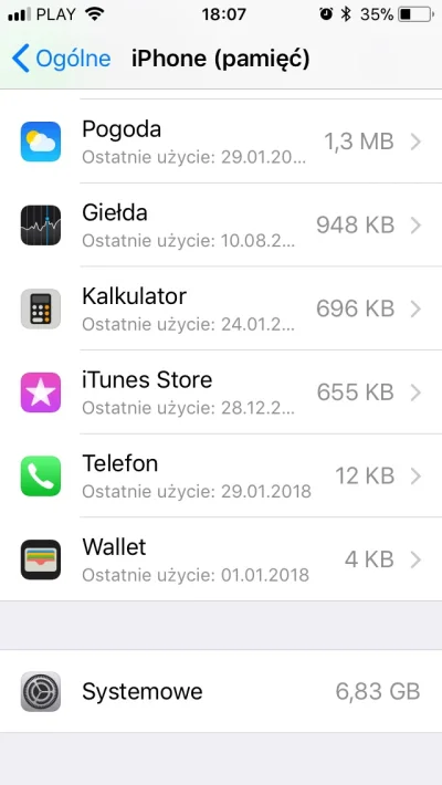 konradoryginalny - Ktoś kto ma iPhone SE mógłby sprawdzić ile ważą jego pliki systemo...