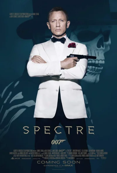 Joz - Najnowszy oficjalny plakat do #spectre . Spooky.

Do premiery najnowszego Bon...