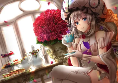 LlamaRzr - #randomanimeshit #fate #fategrandorder #marieantoinette #blushedface #zako...