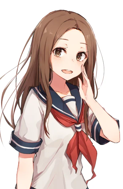 l.....f - #randomanimeshit #karakaijouzunotakagisan #takagi #schoolgirl #pixiv #