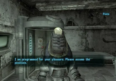 dr_gorasul - W Fallout New Vegas był robot Fisto ( ͡° ͜ʖ ͡°)