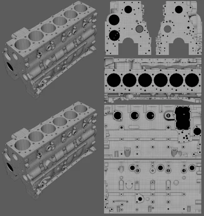 wutka - #3d #grafika3d #modelowanie3d

dla zainteresowanych wrzucam siatkę z ostatn...