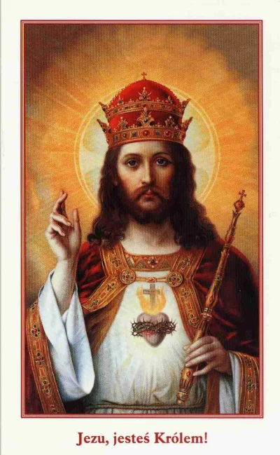 Marek_Aureliusz - @en8de: Królem Polski jest Jezus Chrystus ( ͡° ʖ̯ ͡°)