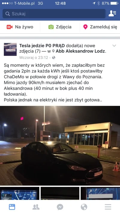 dejwo - Uwielbiam czytać te #boldupy właścicieli elektryków XD a to ze superchargera ...