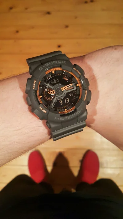 scena_dokowania - Mireczki taki oto zegarek dziś upolowałem :)

#chwalesie #gshock #z...