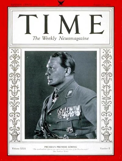 nexiplexi - Okładki Time'a
Hermann Göring /1933/
#ciekawostki #ciekawostkihistorycz...