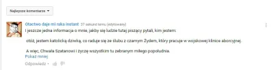 bart16 - Komentarz pod filmikiem na oficjalnym kanale „Księdza" Natanka, gdzie zazwyc...