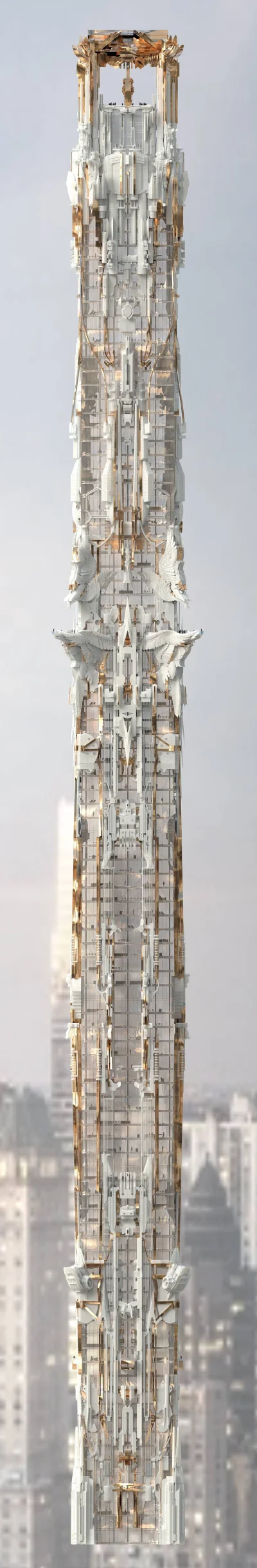 R2D2zSosnowca - Projekt wieżowca w #nyc
