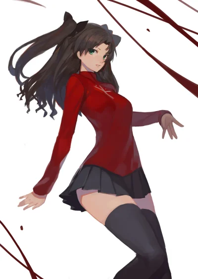 bakayarou - #randomanimeshit #fate #fatestaynight #rintohsaka #zakolanowkianime #anim...