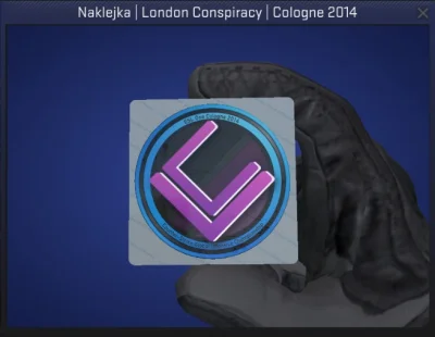 maxciekpl - Wśród plusujących wylosuję nalepkę London Conspiracy, zwycięzcę wyłonię o...