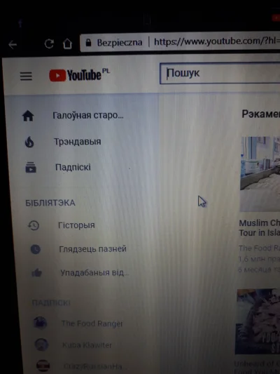 Account_executive - Mirki, co się stało z YouTube że mimo wybrałem jezyk polski, wszy...