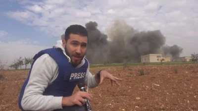 rybak_fischermann - Prawdziwy korespondent wojenny pokazuje bombardowania w Idlib z b...