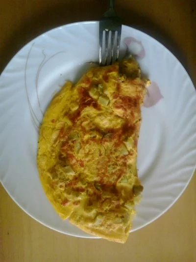 hurtwish - Omlet z warzywami :) #gotujzwykopem #jedzzwykopem #obiad #omlet