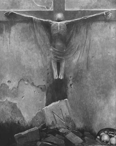 Ama-gi - #beksinskinadobranoc #beksinski 
Wesołych świąt