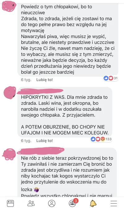 shanazze - @dziara1429: komentarze z postu 'zdradziłam chłopaka co robić'