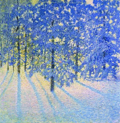 M.....a - Igor Grabar - "Zimowy poranek", 1907 r.

#sztuka #art #obrazy #malarstwo
