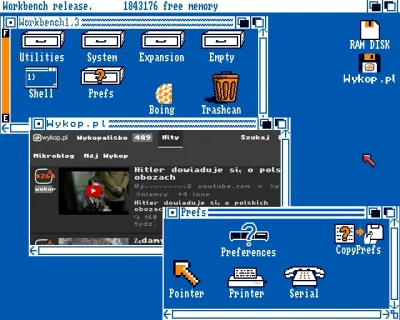 goralu - Udało mi się odpalić stronę ze śmiesznymi obrazkami na amidze... z dyskietki...