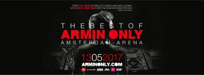 kshmir - Armin zapowiedział dzisiaj swoje największe show w historii, odbędzie się 13...