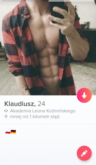 janusz_pol - Klaudiusz dodał nowe zdjęcie na #tinder by zwiększyć pary i jeszcze bard...