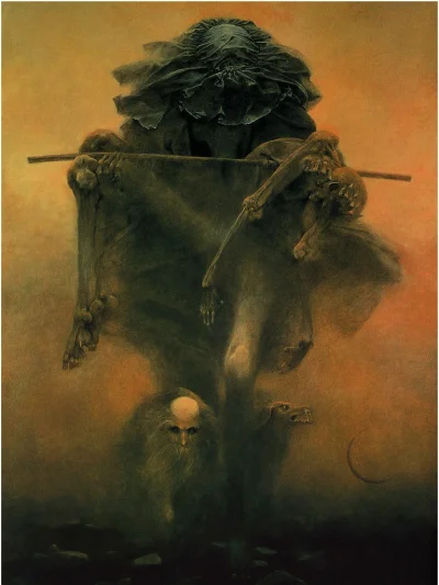 norivtoset - Zdzisław Beksiiński 



Ulubiony malarz.

#odchaming #obraz #beksinski