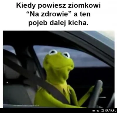 M.....k - Dobra Mirki, mam ważne pytanie.

Gdy ktoś kicha to wypada powiedzieć "na zd...