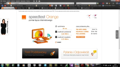 printf - @OrangeEkspert: Ten wasz "internet" to jest jakaś porażka. 

Już pominę ze...