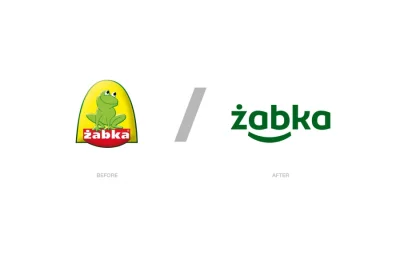 mattttx - Żabka przechodzi rebranding. Z logo zniknie żaba. Więcej: http://www.bna.pl...