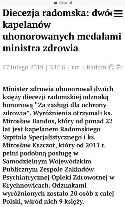 sklerwysyny_pl - #sklerwysyny #ministerstwozdrowia #odznaka #ochronazdrowia #bekazkat...