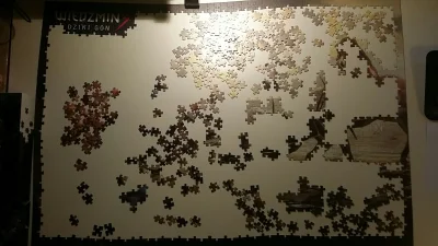 sortris - Kolejny, mały progress. Miało być 30 minut, wyszło 2.5h.

#puzzle #wiedzmin...
