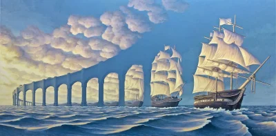 Gibbsohn - Rob Gonsalves - The Sun Sets Sail
#sztuka #malarstwo