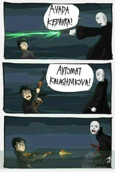 DoomSound - #harrypotter #kalasznikov #ak47 #heheszki 
#humorobrazkowy