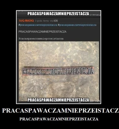 C.....r - @SUQ-MADIQ: YO DAWG I HEARD YOU LIKE PRACASPAWACZAMNIEPRZEISTACZA!!