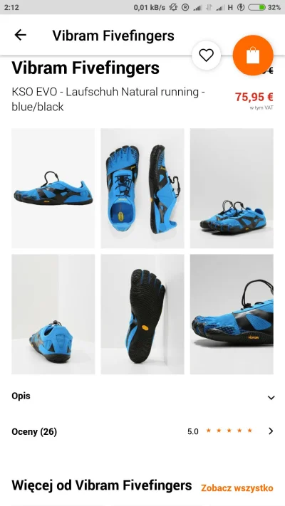 bsl - Moje buty #vibram z #zalando dotarły mały test po się odbył ... Po ciu... wygod...