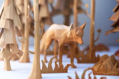 CoolHunters__PL - @CoolHunters__PL:PolyWood Animals - Drewniane rzeźby Mateusz Szulik...