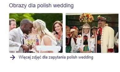 v.....V - Pierwszy wynik w google po wpisaniu Polish weeding to obraz blondynki i mur...