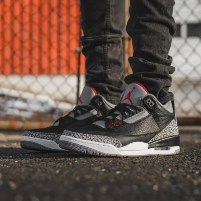 miskaolejowa - @durancik2: jordan 3 black cement