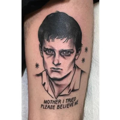 Muromiec - Znalazłem tatuaż marzeń #iancurtis #joydivision #tatuaze