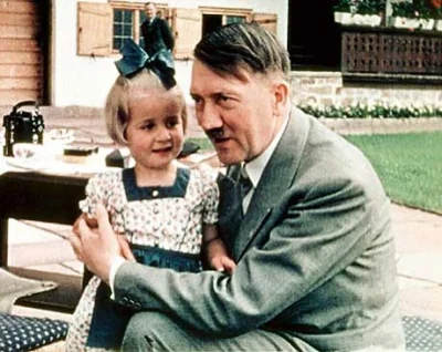 K.....6 - Tego media nie pokażą. Adolf Hitler i mała dziewczynka!!!