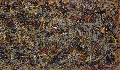 Modzian - No. 5 - Jackson Pollock.
Straszna szkoda ze nawet niskiej jakosci reprodukc...