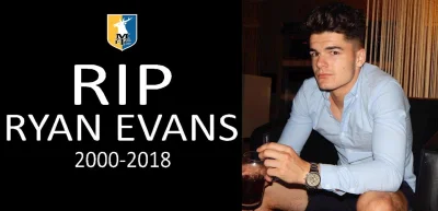 Centrumfutbolu - Kolejna śmierć młodego piłkarza.
Ryan Evans był kapitanem drużyny U...